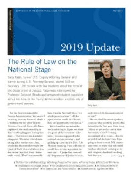 Rhode Center newsletter 2019