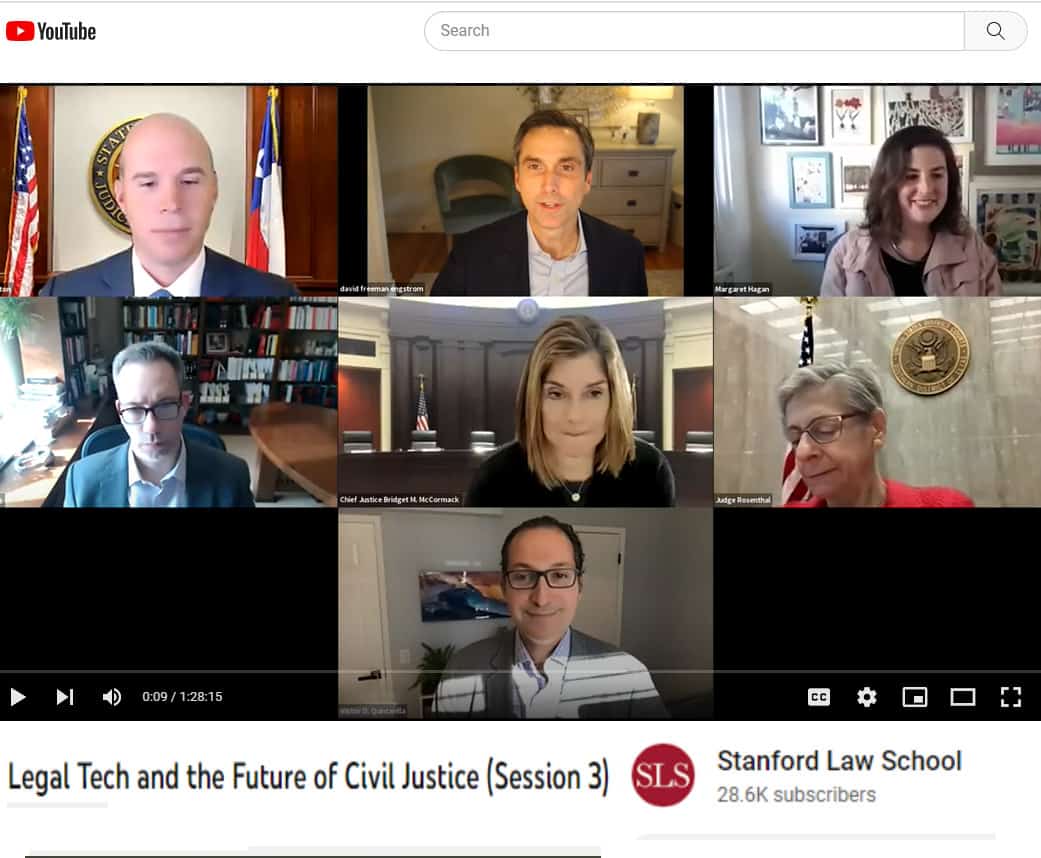 Session 3 from Legal Tech event