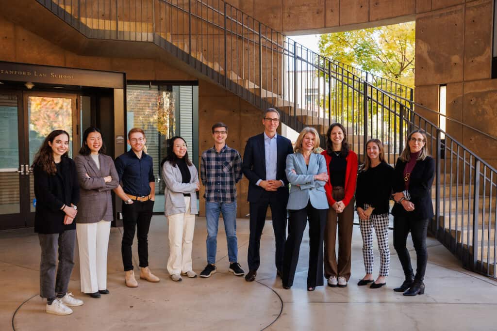 group photo of civil justice fellows from the 2023-24 academic year